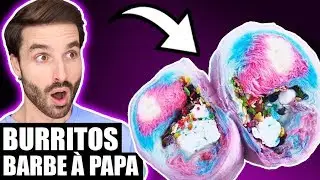 COMMENT FAIRE UN BURRITO BARBE À PAPA - CARL IS COOKING FT HUBY