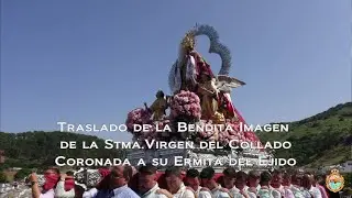 PROCESION BAJADA DE LA VIRGEN A SU ERMITA 7.06.2025.