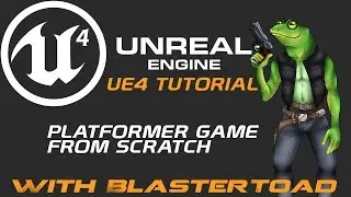 UE4 Tutorial: Platform game: ep.01 Set up and player movement