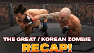 UFC 273 Main Event, Alexander Volkanovski PERFECT Against The Korean Zombie!