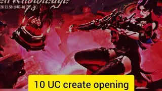 10 UC create open luck 0|pubg mobile pubg|