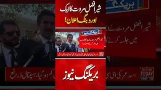 #sherafzalmarawat #bigannouncement #ptijalsa #imrankhan #politics | Pakistan Today