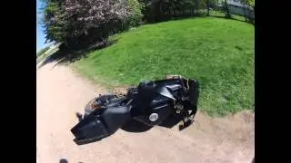 Kid Crashes R1!