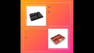 Bento box catering containers takeaway food to go containers food disposable
