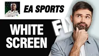 How To Fix EA SPORTS FC MOBILE White Screen Problem | Easy Quick Solution