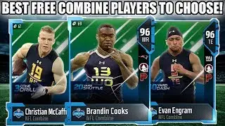 WHICH FREE COMBINE CHAMPIONS SHOULD YOU CHOOSE! | MADDEN 18 ULTIMATE TEAM