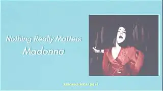 Madonna; Nothing Really Matters (Slowed + Reverb)