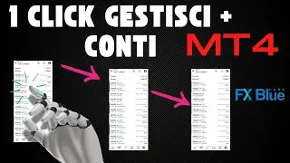Come GESTIRE pi&ugrave; Account MT4 con un Solo Click &ndash; FX Blue Trade Copier!
