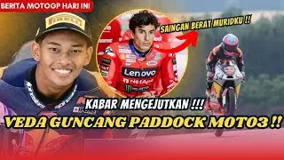 🔴BIKIN KAGUM‼️GAYA BALAP VEDA GUNCANG PADDOCK MOTO3🔥TEKNIK BALAP YANG SULIT‼️BERITA MOTOGP