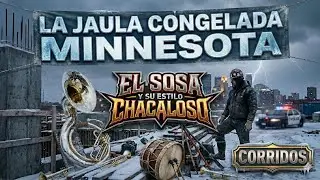 🧊La Jaula Congelada🧊Minnesota🇲🇽Corrido Migrante🇲🇽El Sosa y su estilo chacaloso🧊