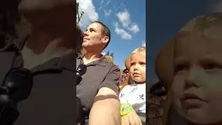 Hank on the 7 Dwarfs Mine Train 1/13/19