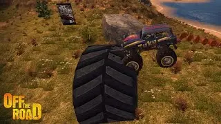 Tuky Dancing Car on Big Tyre || Off The Road OTR Open World Driving Game #123 || TopVelocity Gaming