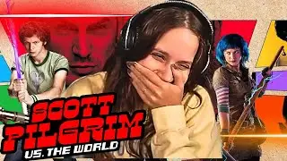 Scott Pilgrim VS The World (2010) must be the weirdest movie ☾ MOVIE REACTION - FIRST TIME WATCHING!
