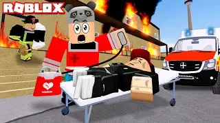 Ambulans Şoförü Oldum ve Hastaları Kurtardım!! - Panda ile Roblox Emergency World Wide