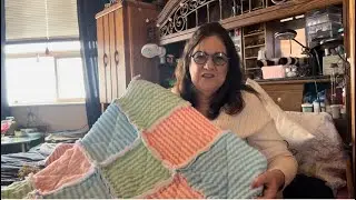 Rag Quilt made from Temu cloths morning talk show