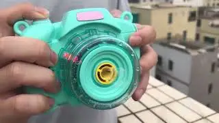 Camera Bubble Blowing Toys For Kids Fully-Automatic Soap Bubble Machine