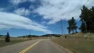 Victor- Cripple Creek- Florissant Colorado Dashcam Drive Timelapse