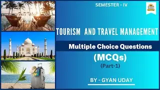 MCQs of Tourism and Travel Management //Part-1// SEM-4 // Maa Shakumbhari University (Sre)