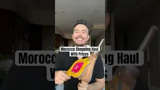 Morocco Shopping Haul With Prices! Check out some of my latest finds from Marrakech, Morocco! 🇲🇦