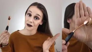 Oval Foundation Brush First Impressions | Artis Brush Dupe?