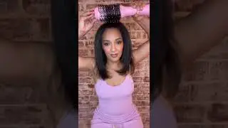 MERMADE HAIR BLOW DRY BRUSH TUTORIAL - HOW TO CREATE A BLOWOUT ON CURLY HAIR