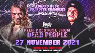 [FREE MATCH] Edward Dusk Vs. Royce Chambers | Singles Match | #DMDUPressure (IWTV)