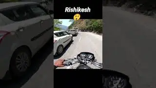 mat aana rishikesh ll Delhi to Rishikesh on 100cc bike #rishikesh #haridwar #viral #short #ganga