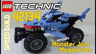 Lego Technic 42134 Monster Jam Megalodon: Speed Build and Review