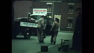 Steel Scrap Drives in Bolton, Preston and Liverpool  (1952)