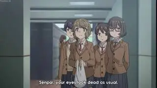 Senpai, your eyes look dead as usual