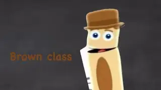 Color crew class brown yellow
