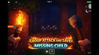 Group Attack Survival While Saving a Child Roblox 99 Nights