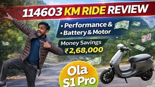 1,14,603 KM on Ola S1 Pro! 😱 Battery Dead or Alive?