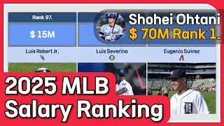 Top 300 MLB Salaries in 2025 &ndash; Shohei Ohtani Leads for Second Straight Year