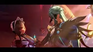 Sandrone sacrifice herself to save traveller 😢  Genshin Impact x ( KaMин ) 