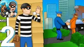 Robbery Bob - Gameplay Walkthrough Part 2 (Android, iOS)