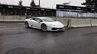 The ultimate Hurac&aacute;n sounds! accelerations, fly bys, cracking downshifts!!