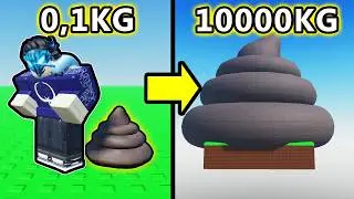 AKU BUAT EEK TERBESAR DI ROBLOX INI ? | Roblox Drop A Poop Indonesia