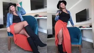 NEW FALL OUTFIT IDEA | HOW TO STYLE WITH HOSIERY