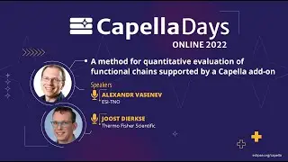 Quantitative evaluation of Capella functional chains | TNO-ESI & Thermo Fisher | CapellaDays2022