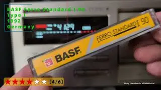 BASF Ferro Standard I 90 Type I Germany 1992_Compact Cassette