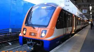 Class 710's in London (17/1/20)