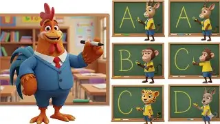 ABC Safari Animals Song | Learn Alphabet with Animals &ndash; Nursery Rhymes for Kids