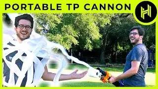Toilet Paper Cannon Science Demo // 3D Printing DIY