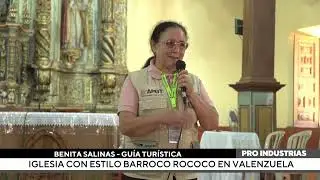 Church with Rococo Baroque style in Valenzuela