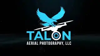 Experience the Power of Precision: Talon Aerial Photography Logo Animation
