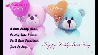 Happy teddy day whatsapp status | teddy day status | teddy day 2019 status | happy Teddy day 2019