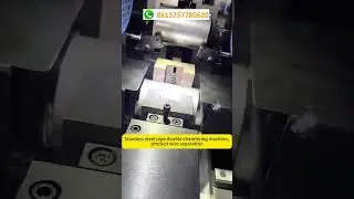Stainless steel pipe double chamfering machine, product wire separation