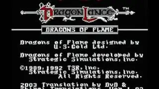 Advanced Dungeons & Dragons - Dragons of Flame (NES) Music - Pax Tharkas
