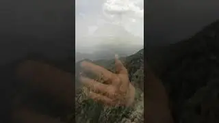 Спуск с горы Тахталы